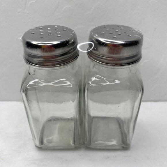 Anchor Hocking Glass Salt & Pepper Shakers Set - Picture 2 of 5